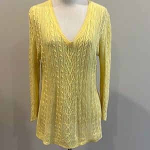 Ralph Lauren Linen Sweater Size Medium